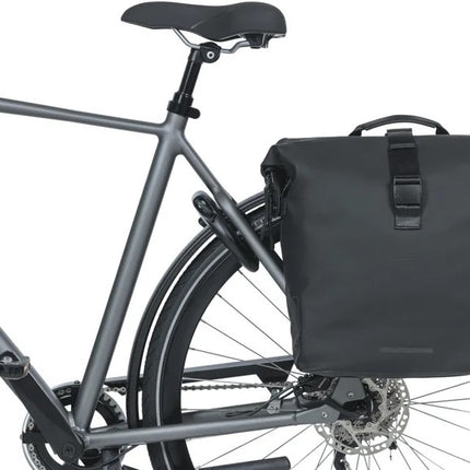 Dubbele fietstas Basil SoHo Nordlicht MIK 41 liter - zwart - afbeelding 4