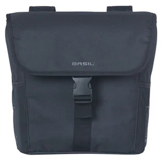 Dubble fietstas Basil GO 32 liters - zwart