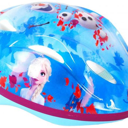 Fietshelm/skatehelm Disney Frozen 2 51-55cm - lichtblauw/paars