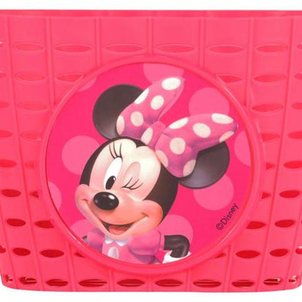 Fietsmand Disney Minnie Bow-Tique plastic - roze