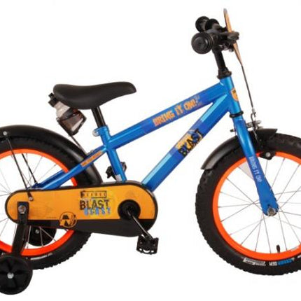 Kinderfiets 16 inch NERF - satin blue