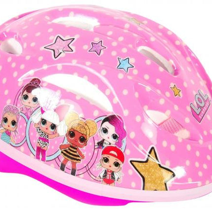Fietshelm/skatehelm LOL Surprise 51-55cm - roze