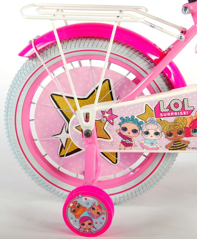 Kinderfiets 16 inch LOL Surprise - roze - afbeelding 2