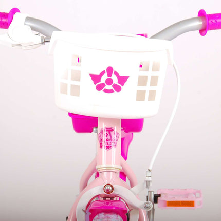 Kinderfiets 12 inch Paw Patrol - roze