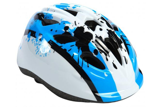 Fietshelm Volare XS 47-51cm - blauw/wit