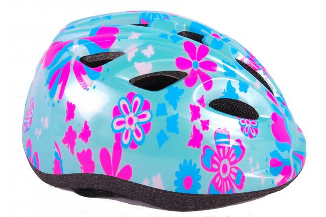 Fietshelm Volare XS 47-51cm - blauw/roze