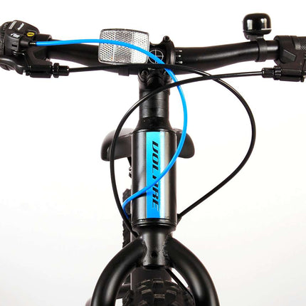 Kinderfiets 20 inch Volare Gradient 6-speed - zwart/blauw/aqua