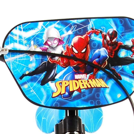 Kinderfiets 12" Spider-Man - rood/blauw