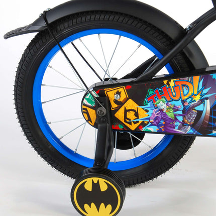 Kinderfiets 16 inch Batman - zwart