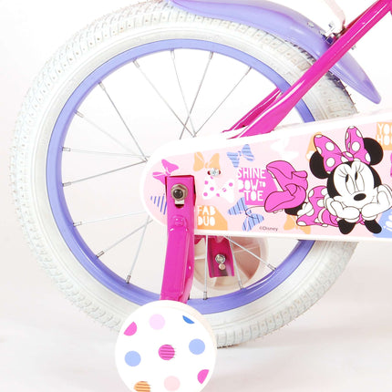 Kinderfiets 16 inch Minnie Cutest Ever - roze