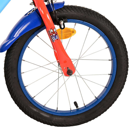 Kinderfiets 16" Volare Spidey - blauw / rood