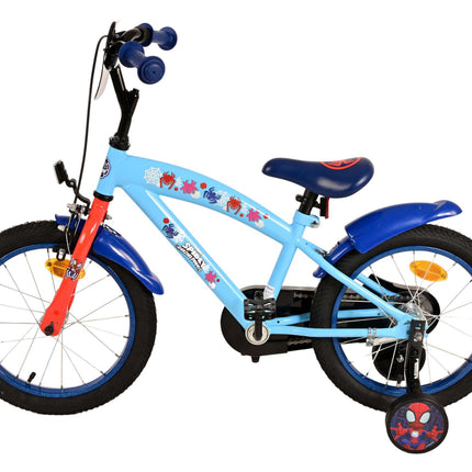 Kinderfiets 16" Volare Spidey - blauw / rood