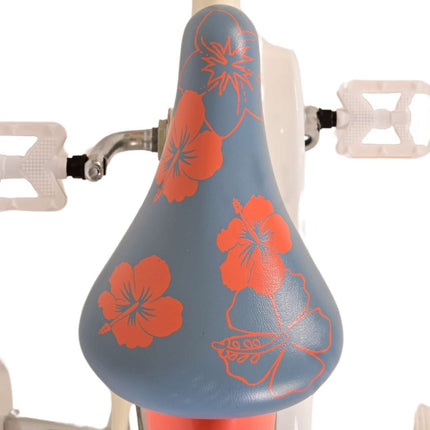 Kinderfiets 16" Volare Stitch - crème koraal blauw