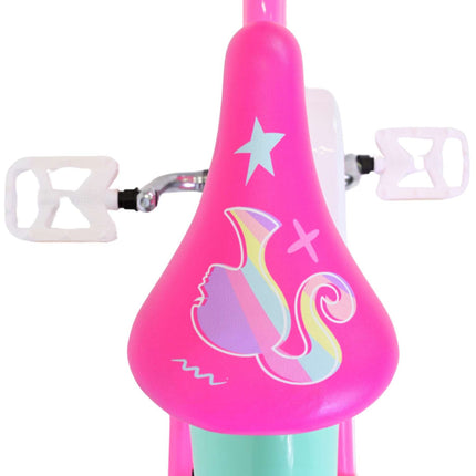 Kinderfiets 16" Barbie - roze