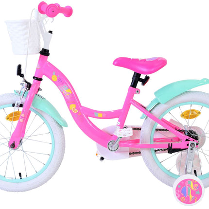 Kinderfiets 16" Barbie - roze