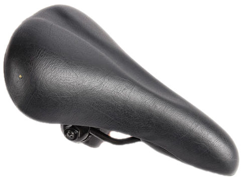 Fietszadel voor 20-24" kinderfiets - zwart