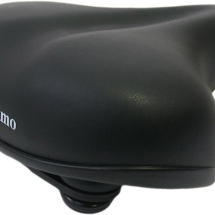 Selle San Remo Citybike, selle de vélo avec suspension élastomère et protection d'angle