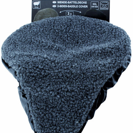 M-Wave Sheepskin / Skai Saddle Pad (can be used on both sides)