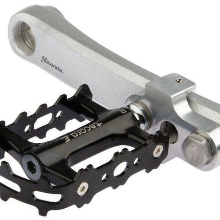 Crankverkorter Mirage aluminium - zilver