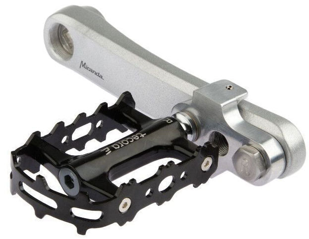 Crankverkorter Mirage aluminium - zilver
