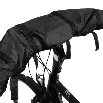 Beschermhoes Mirage Undercover voor fietsstuur zwart