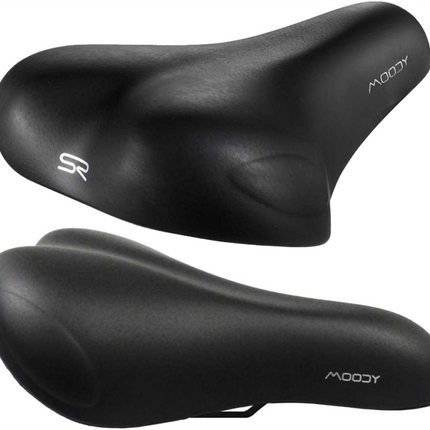 Fietszadel Selle Royal Moody Moderate - zwart (werkplaatsverpakking)