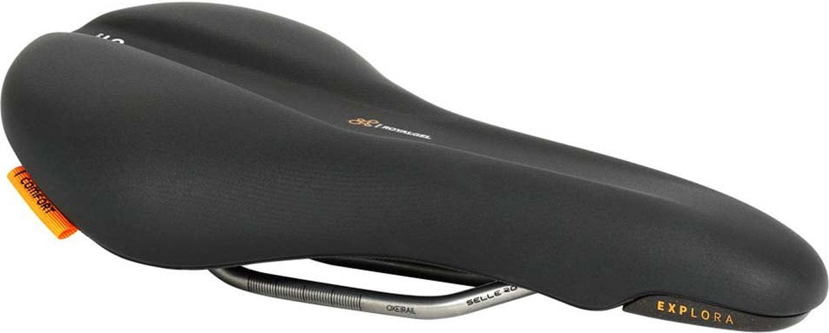 Fietszadel Selle Royal Explora Athletic - Adventure Time - zwart