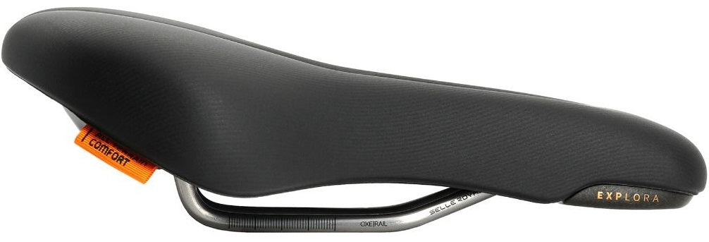 Fietszadel Selle Royal Explora Moderate - Adventure Time - zwart