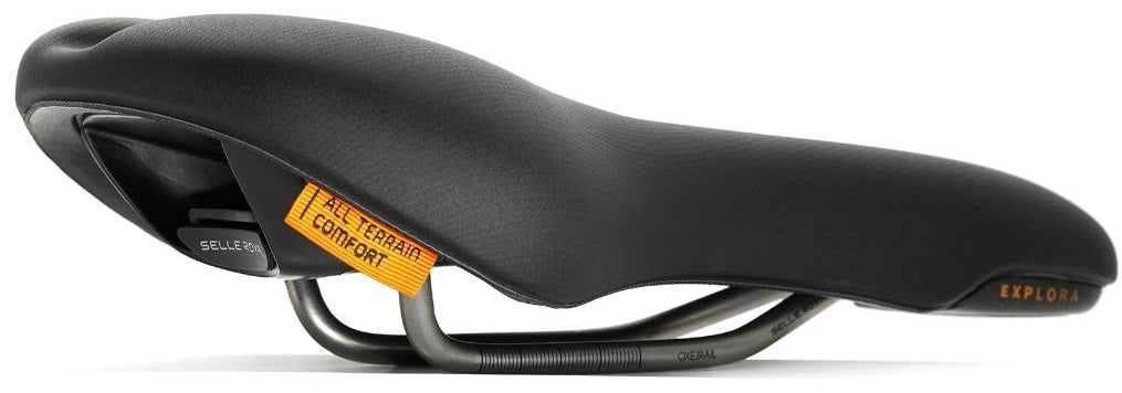 Fietszadel Selle Royal Explora Moderate - Adventure Time - zwart
