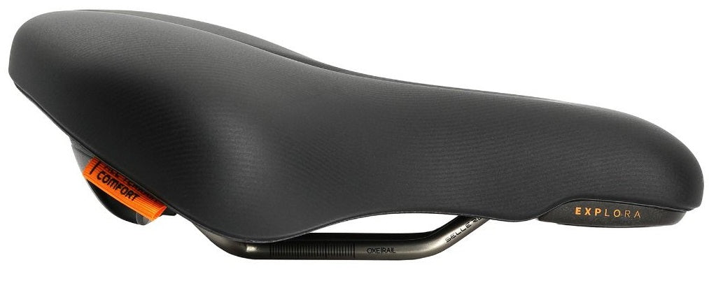 Fietszadel Selle Royal Explora Relaxed - Adventure Time - zwart