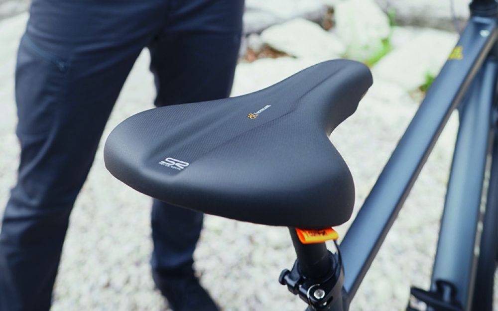 Fietszadel Selle Royal Explora Relaxed - Adventure Time - zwart