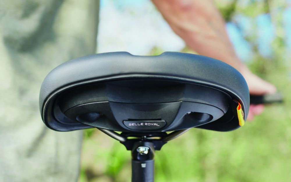Fietszadel Selle Royal Explora Relaxed - Adventure Time - zwart