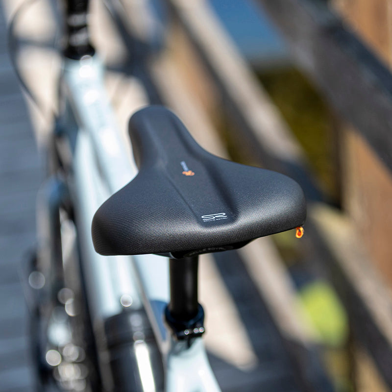 Fietszadel Selle Royal Explora Relaxed - Adventure Time - zwart