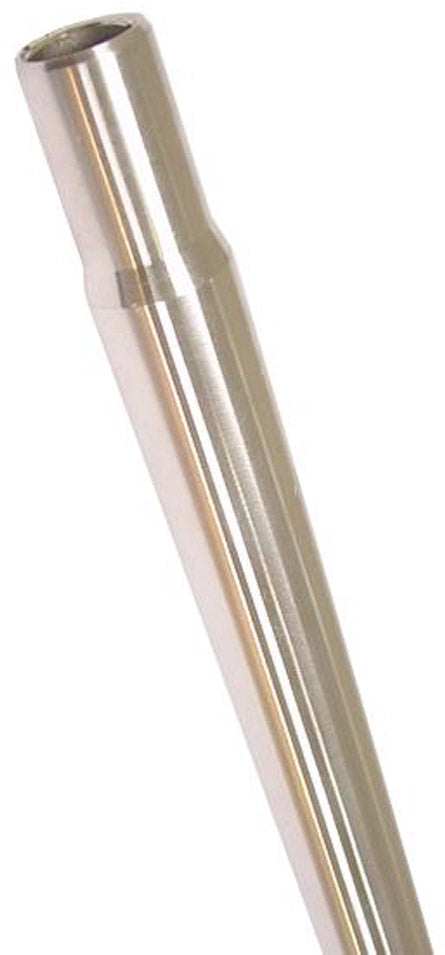 Zadelpen kaars Edge ø25,4 mm / 300 mm aluminium - zilver