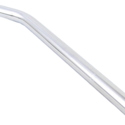 Zadelpen Freestyle ø25,4 mm / 360 mm gebogen staal - zilver