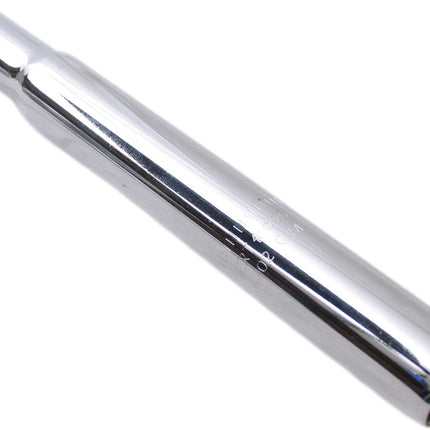 Zadelpen kaars Gazelle ø26,1 mm / 205 mm - chroom