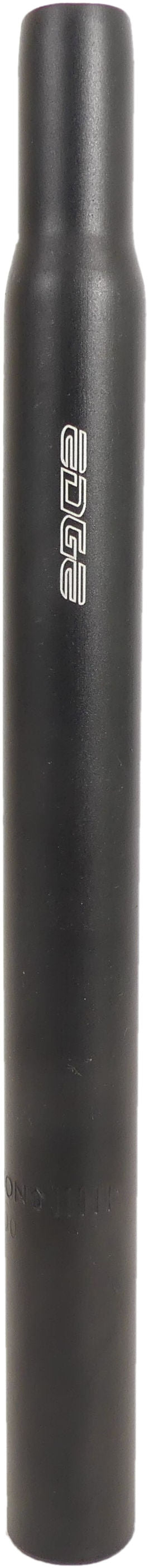 Zadelpen kaars Edge ø27.2 mm / 300 mm aluminium - zwart
