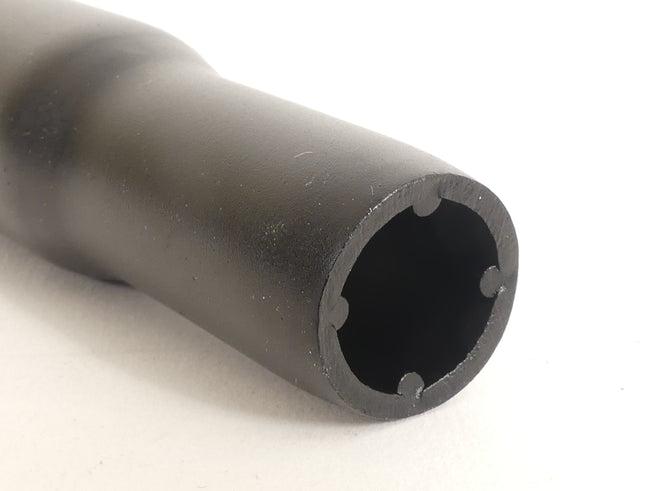 Zadelpen kaars Edge ø25,4 mm / 300 mm aluminium - mat zwart - afbeelding 2