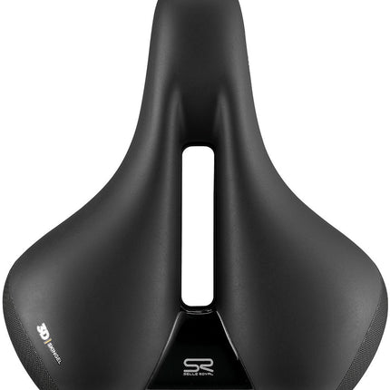 Fietszadel Selle Royal Ellipse Relaxed - zwart
