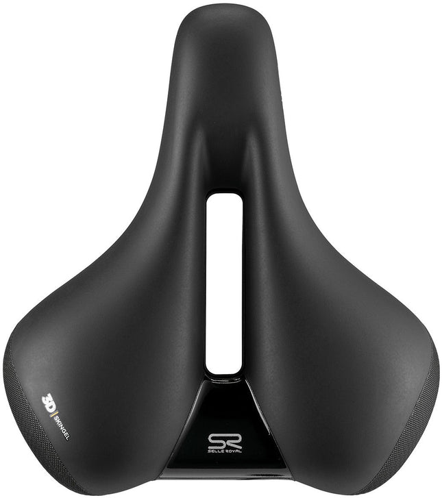 Fietszadel Selle Royal Ellipse Relaxed - zwart