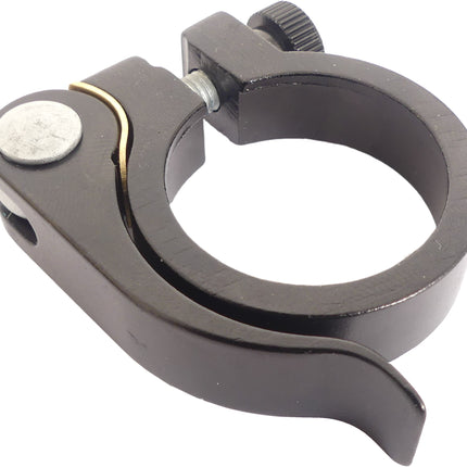 Seatpost clamp Ergotec SCQ-030 ø28.6 mm aluminum with quick release - black