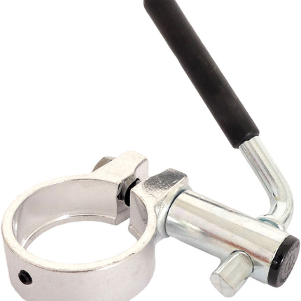 Collier de serrage de selle ø34,9 mm Mirage avec levier à dégagement rapide et boulon de 45 mm - argent