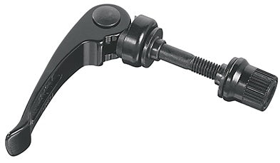 Zadelpen snelspanhendel Ergotec M6 x 60 mm aluminium - zwart
