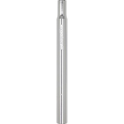 Zadelpen kaars Ergotec Candle ø27.2 mm / 300 mm CNC aluminium - zilver
