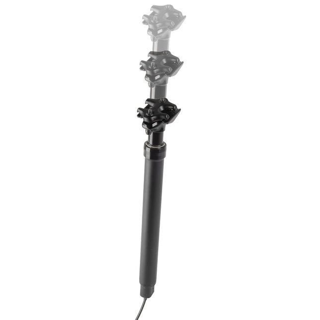 Dropper zadelpen M-Wave Levitate LT 0-150 mm in hoogte verstelbaar ø31.6mm / 440 mm - afbeelding 2
