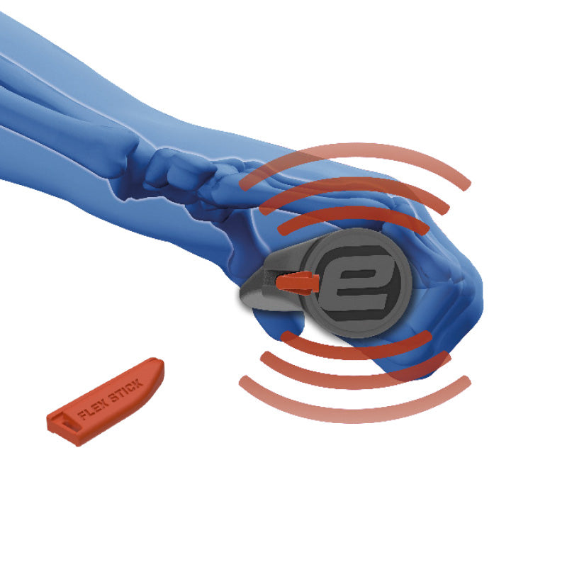 Handvatset Ergotec EG-Active Flex - links 135mm / rechts 135mm - zwart