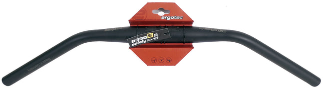 Stuur Ergotec Ladytown ø31.8mm x 620 mm 16 mm rise - zwart gezandstraald - afbeelding 2