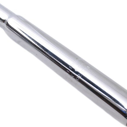 Zadelpen kaars Gazelle ø26,0mm / 205mm - Magix chroom