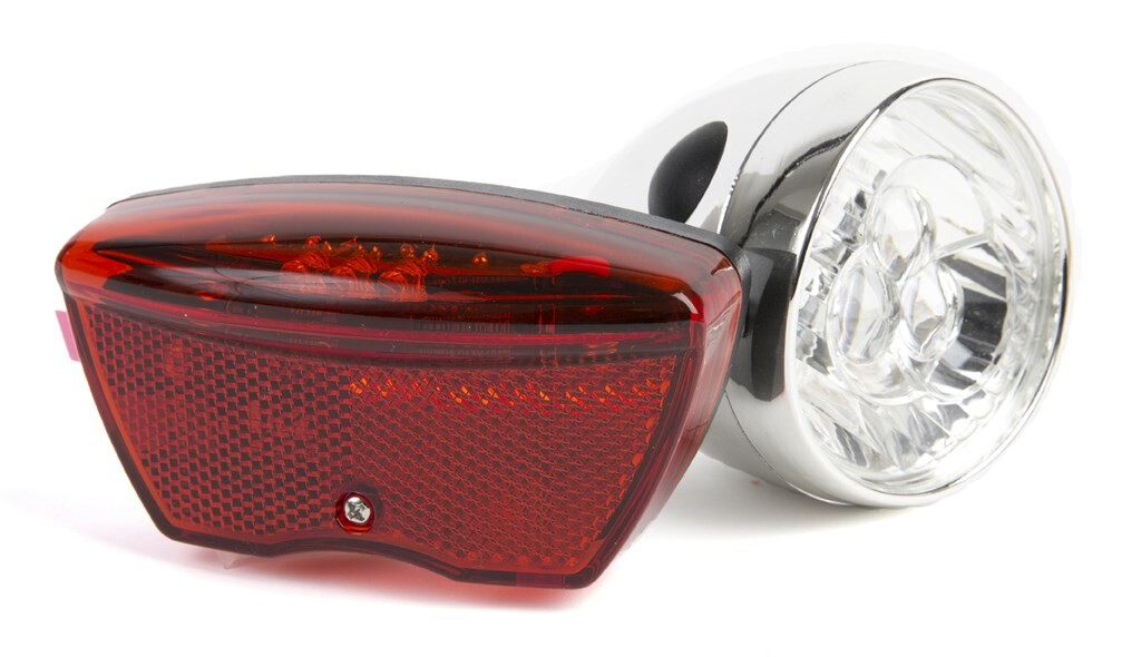 Verlichtingset IKZI Retro - chroom