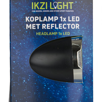 Phare IKZI Retro JR 1 LED - noir